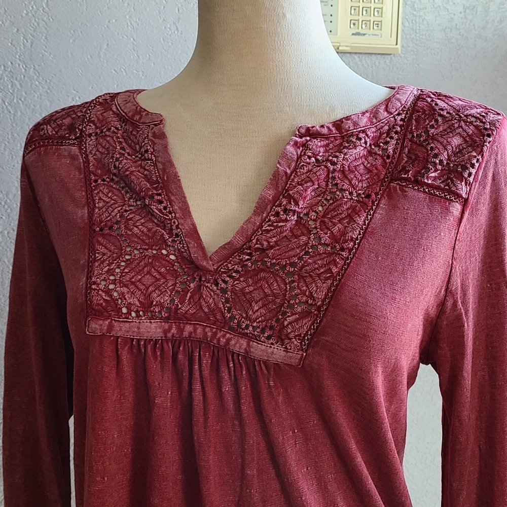Lucky Brand boho top🥀 - Picture 2 of 6